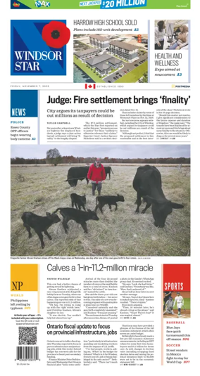 Cover of Windsor Star