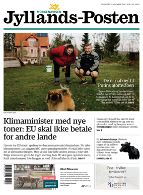 Cover of Jyllands-Posten