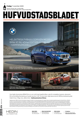 Cover of Hufvudstadsbladet