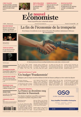 Cover of Le Nouvel Economiste