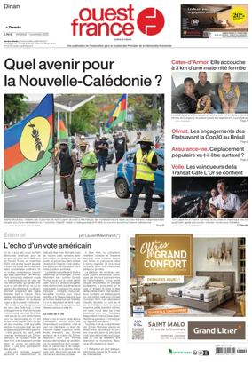 Cover of Ouest France (Dinan)