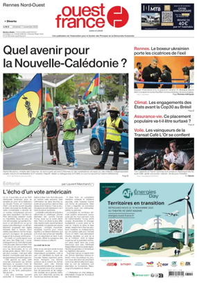 Cover of Ouest France (Rennes Nord)