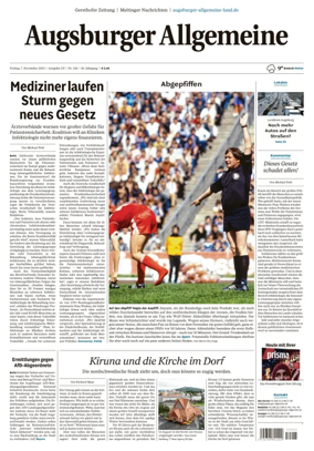 Cover of Augsburger Allgemeine (Land Nord)