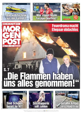 Cover of Chemnitzer Morgenpost