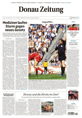 Cover of Donau Zeitung