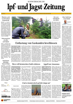 Cover of Ipf- und Jagst-Zeitung