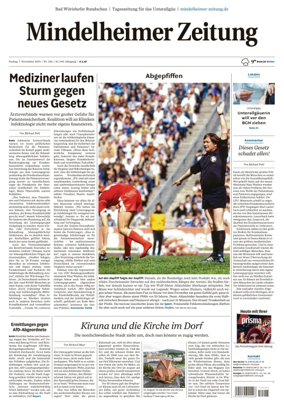 Cover of Mindelheimer Zeitung