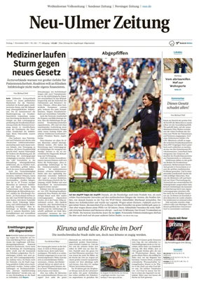 Cover of Neu-Ulmer Zeitung