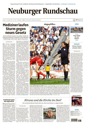 Cover of Neuburger Rundschau