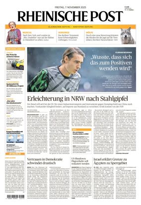Cover of Rheinische Post - Mönchengladbach and Korschenbroich