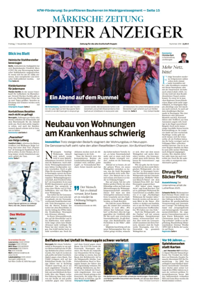 Cover of Ruppiner Anzeiger