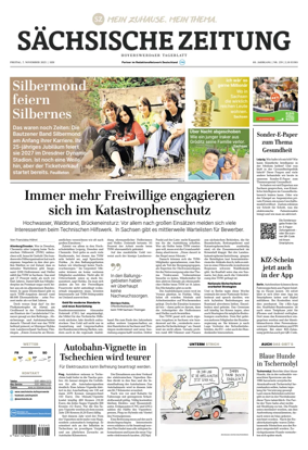 Cover of Sächsische Zeitung  (Hoyerswerda)