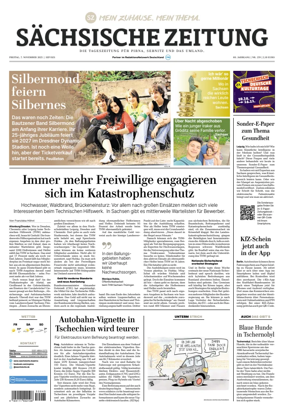 Cover of Sächsische Zeitung (Pirna Sebnitz)