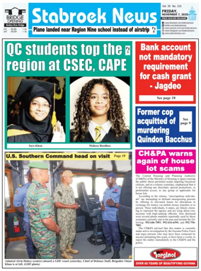 Cover of Stabroek News