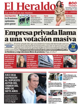 Cover of Diario El Heraldo