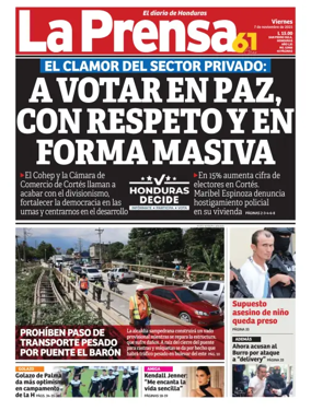 Cover of Diario La Prensa