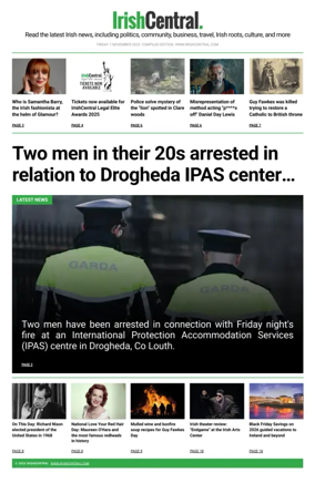 Cover of Irish Central