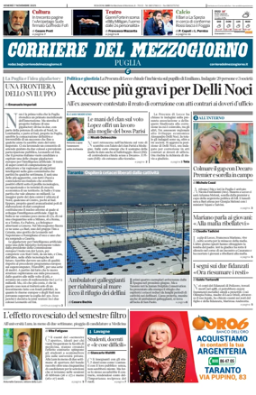 Cover of Corriere del Mezzogiorno (Puglia)