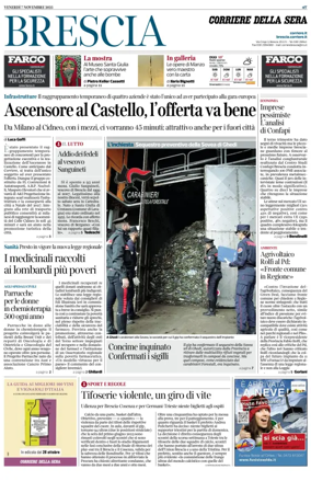 Cover of Corriere della Sera (Brescia)