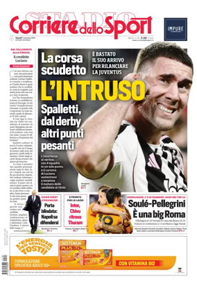 Cover of Corriere dello Sport (Nazionale)