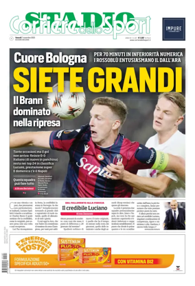 Cover of Corriere dello Sport Stadio (Bologna)