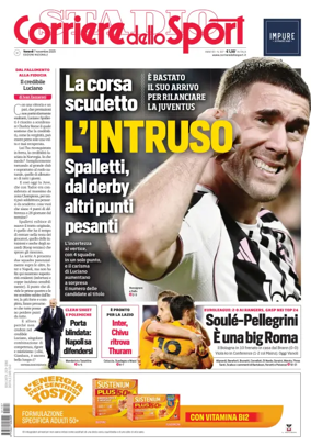 Cover of Corriere dello Sport