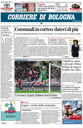 Cover of Corriere di Bologna