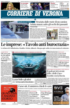 Cover of Corriere di Verona