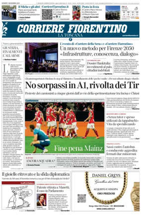 Cover of Corriere Fiorentino