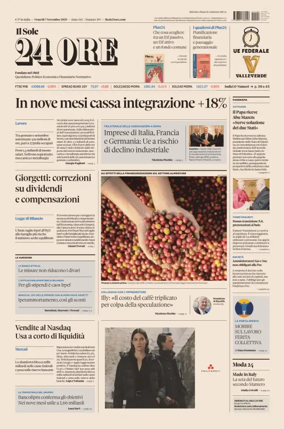 Cover of Il Sole 24 Ore