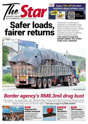 Cover of The Star Malaysia