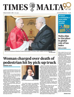 Cover of Times of Malta