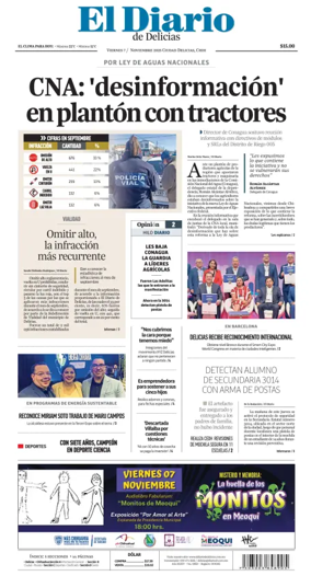 Cover of El Diario de Delicias