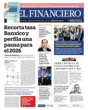 Cover of El Financiero