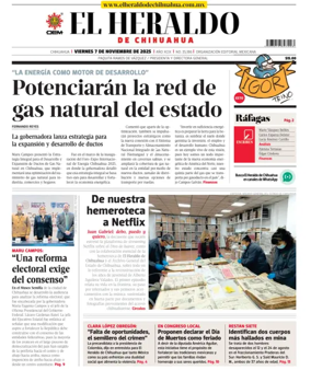 Cover of El Heraldo de Chihuahua