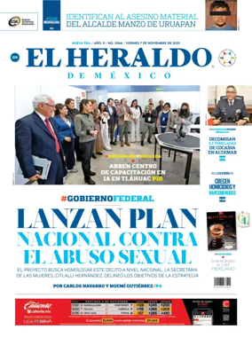 Cover of El Heraldo de Mexico