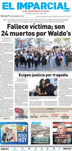 Cover of El Imparcial