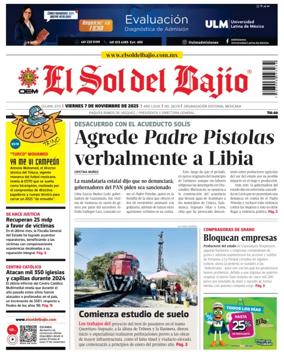 Cover of El Sol de Bajío