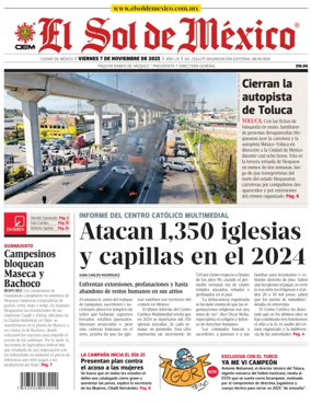 Cover of El Sol de Mexico