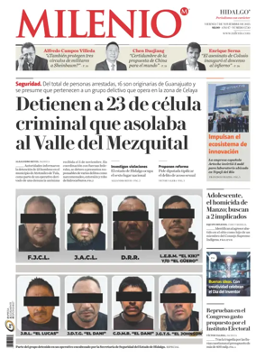 Cover of Milenio Hidalgo