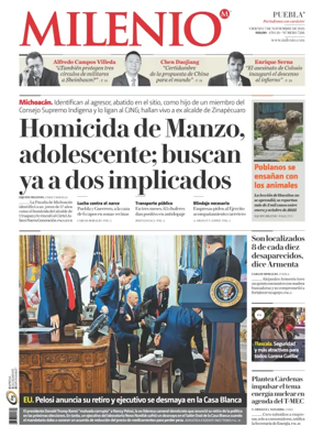 Cover of Milenio Puebla