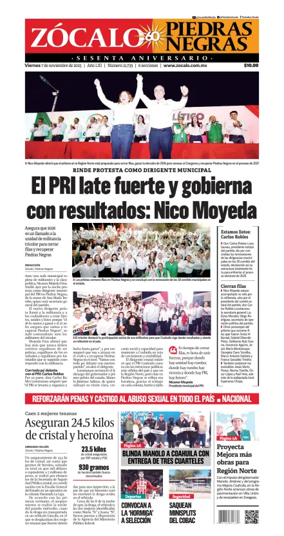 Cover of Zócalo Piedras Negras