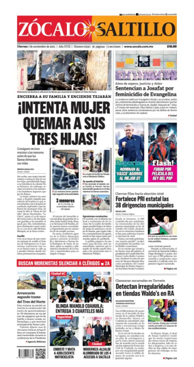 Cover of Zócalo Saltillo