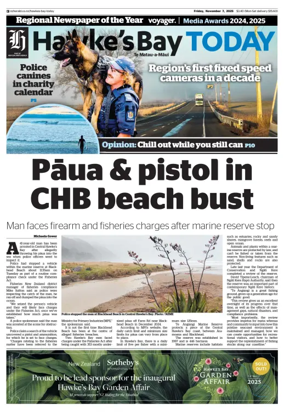 Cover of Hawke's Bay Today