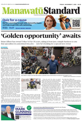 Cover of Manawatu Standard