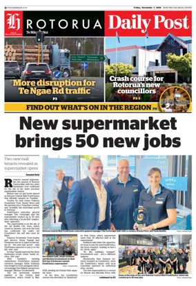 Cover of Rotorua Daily Post