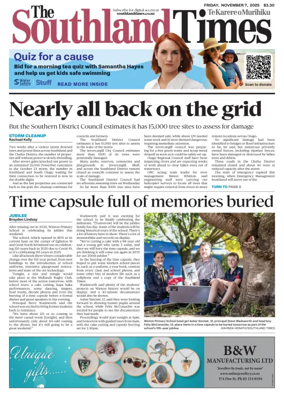 Cover of The Southland Times