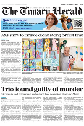 Cover of The Timaru Herald