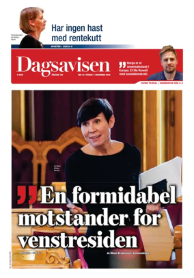Cover of Dagsavisen