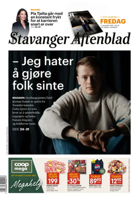 Cover of Stavanger Aftenblad